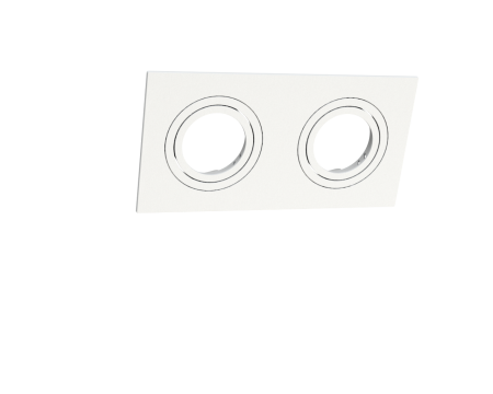 Embutido Duplo Plano Branco